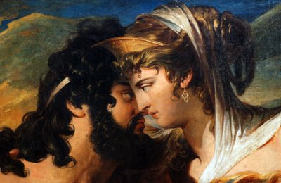 Jupiter and Juno on Mount Ida (detail) by James Barry